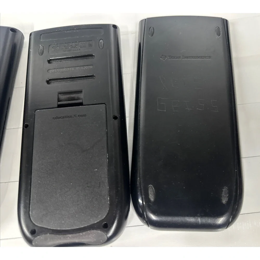 Lot Of 2 Texas Instruments TI-89 Titanium And Ti -84plusGraphing Calculator Part